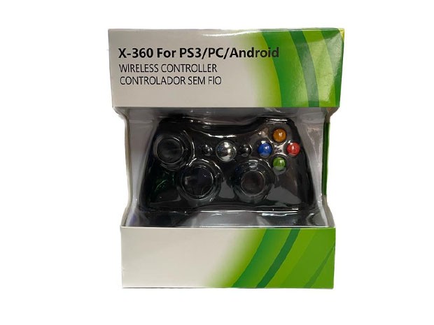 &uu JOYSTICK XBOX 360 / PC / PS3 WIRELESS NJX312